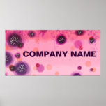 Berry Stains Banner Background