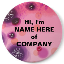 Berry Stains Company Badges, Pins