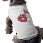 berry sweet cute strawberry doggie shirt