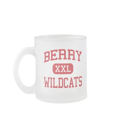 Berry - Wildcats - High School - Berry Alabama Mug by customteamsportswear