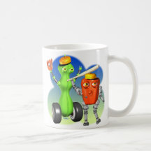 BerryBot & AvocadoBot FUDEBOTS by Valxart Mug