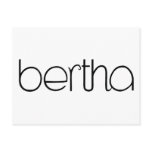 Bertha black Postcard