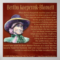 Bertha Kaepernik-Blancett Posters