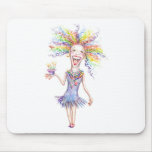 Bertha the Birthday Broad mouse pad
