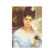 Berthe Morisot - At the Ball Canvas Prints