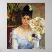 Berthe Morisot-At the Ball Print
