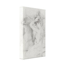 Berthe Morisot - Before the mirror Gallery Wrapped Canvas