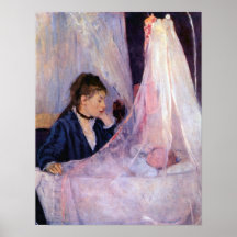 Berthe Morisot-Cradle Print