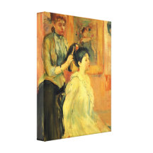 Berthe Morisot - Hairstyle Gallery Wrapped Canvas