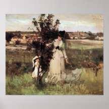 Berthe Morisot-Hide-and-seek Poster