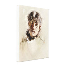 Berthe Morisot - Self-Portrait Gallery Wrap Canvas