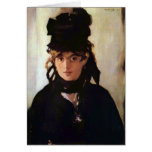 Berthe Morisot with a Bouquet of Violets, Manet Cards