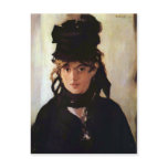 Berthe Morisot with a Bouquet of Violets, Manet Post Card