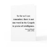 Bertrand Russell Quote 2a Greeting Cards