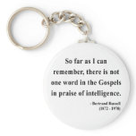 Bertrand Russell Quote 2a Key Chains