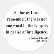 Bertrand Russell Quote 2a Stickers