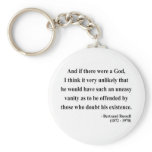 Bertrand Russell Quote 3a keychains