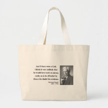 Bertrand Russell Quote 3b Canvas Bags