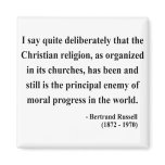 Bertrand Russell Quote 5a Magnets