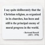 Bertrand Russell Quote 5a Mouse Pad