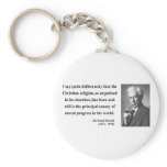 Bertrand Russell Quote 5b Keychains