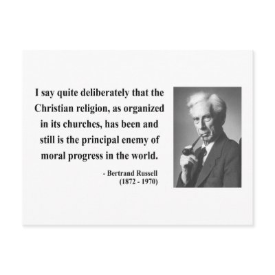 Bertrand Russell Quote 5b by atheist_store
