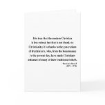Bertrand Russell Quote 6a Greeting Card