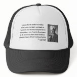 Bertrand Russell Quote 6b Trucker Hats