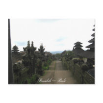 Besakih Temple Bali Postcard