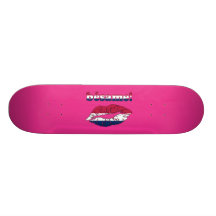 Bésame! in American Flag Colours Skate Decks