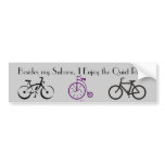 Besides my Subaru, I Enjoy the Quiet Ride bumper stickers