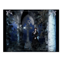 Besides the grave postcards