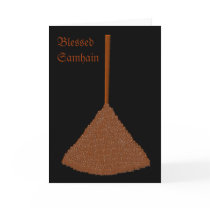 Besom Custom Samhain  Card