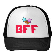besst friend forever mesh hat
