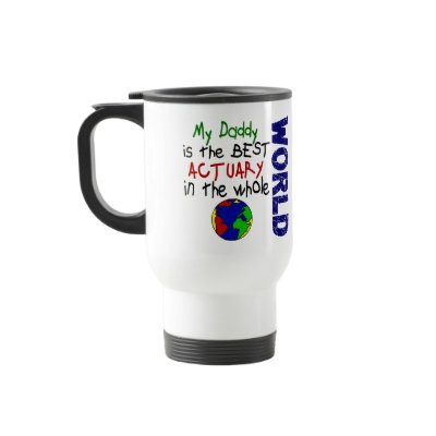 Best Actuary In World (Daddy) Mug by professiongifts