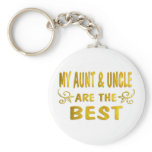 Best Aunt & Uncle Key Chain