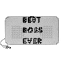 Best Boss Ever iPhone Speaker