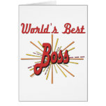 Best Boss Gifts Greeting Cards