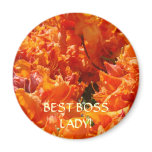 BEST BOSS LADY! Gift Azalea Magnets Office Gift
