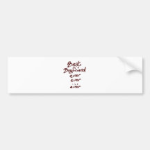 Best boyfriend ever bumper sticker