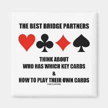 Best Bridge Partners Think About Who Has Which Key Fridge Magnets
