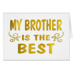 Best Brother Cards