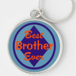 Best Brother Ever Deluxe Keychain