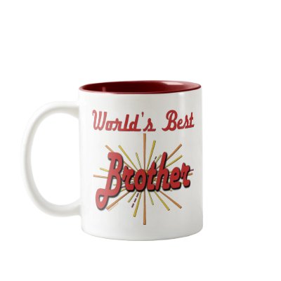 Best Brother Gifts Coffee Mugs by DesignsOutOfMind