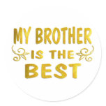 Best Brother Sticker