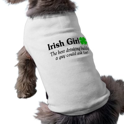 Best Buddy Irish Girl Pet Clothes by CelebrationZazzle