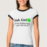 Best Buddy Irish Girl t-shirts