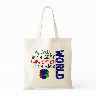 Best Carpenter In World 2 (Daddy) Bags by professiongifts