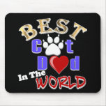 Best Cat Dad In The World for Father's Day Mouse Mats