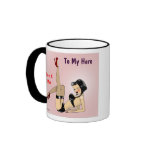 BEST COFFEE MUGS - CARTOON PIN UP HOLIDAY GIFTS